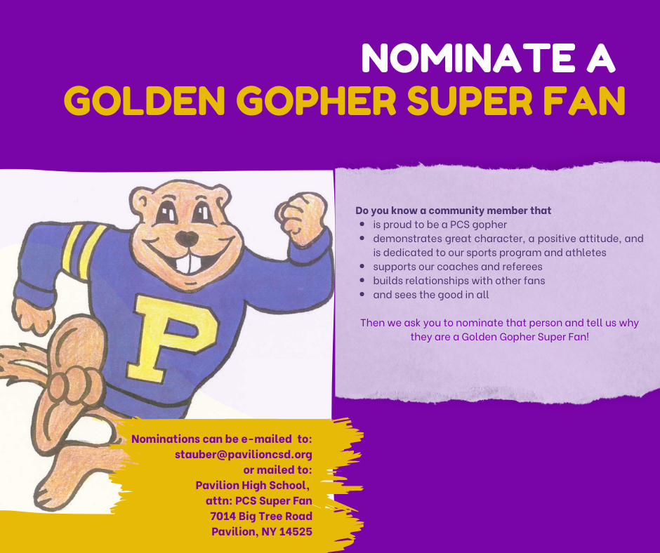 Nominate a golden gopher Super Fan