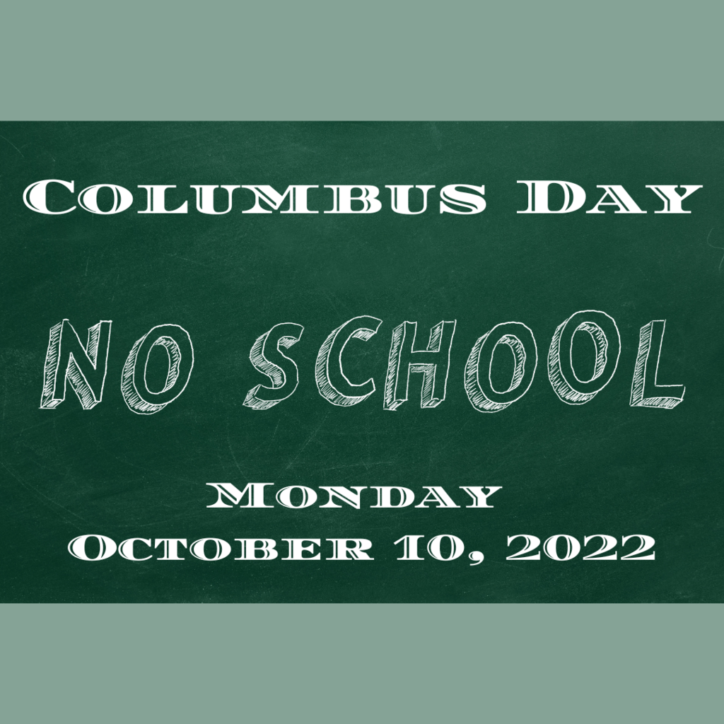 Columbus Day No School