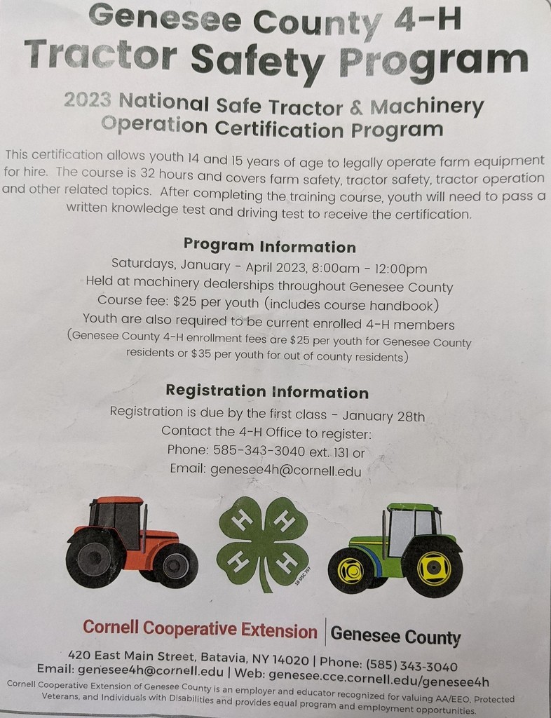 Tractor Safety Program