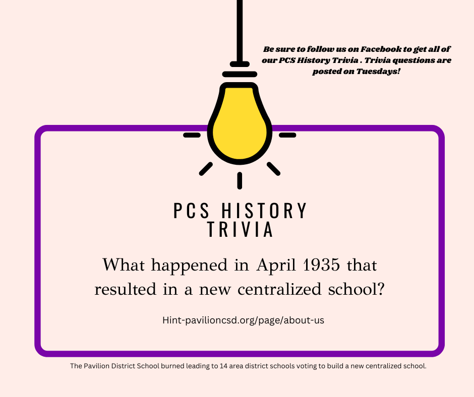 what happened in 1935 that resulted in a new centralized school?