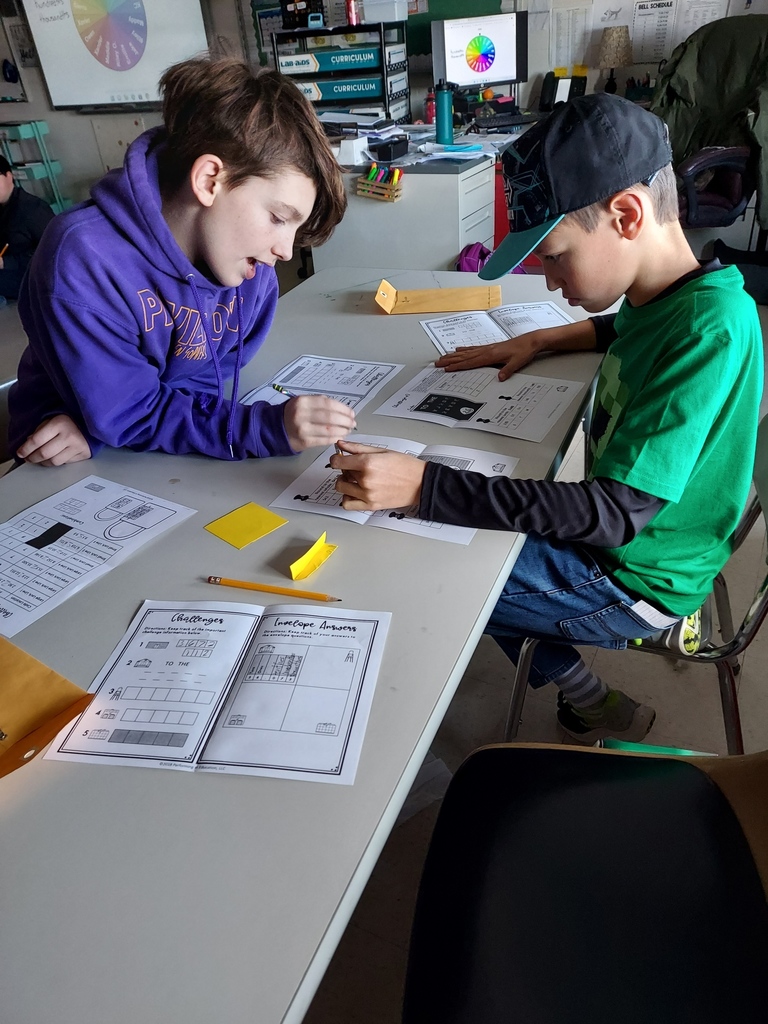 students working on math problems
