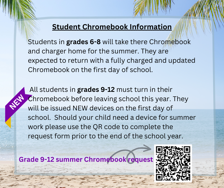 Student Chromebook Information